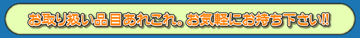 �������T�C�N���V���b�v�X�}�C���J���p�j�[�̂���舵���i�ځB���ꂱ��B